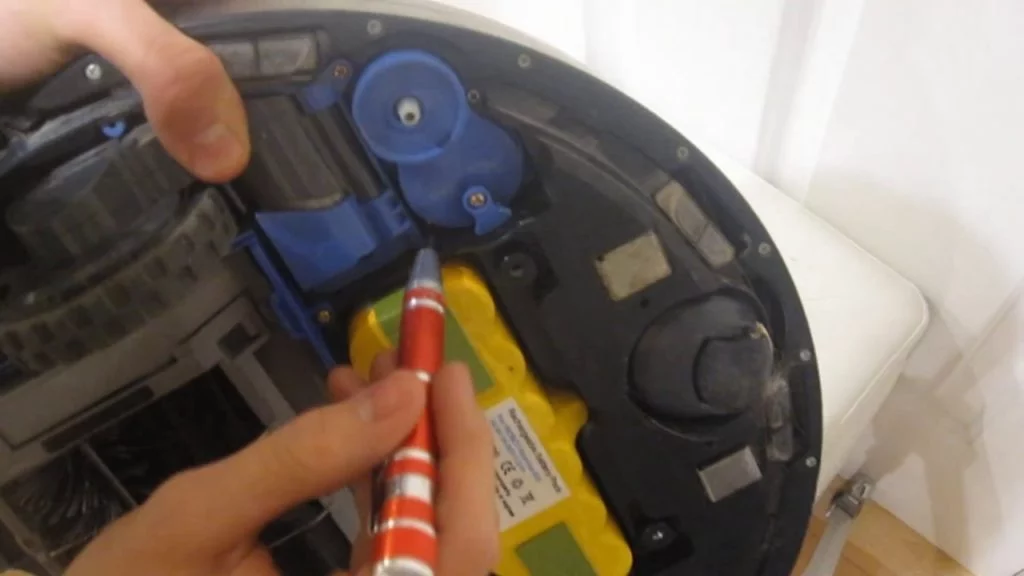 module brosse latérale bloqué