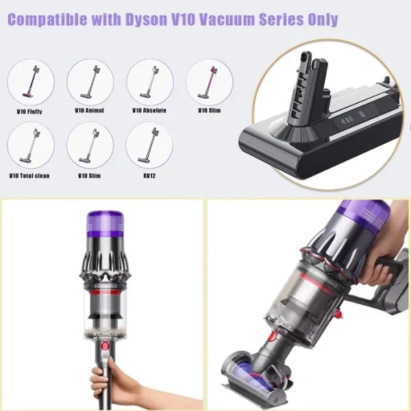 dyson cyclone v10 absolute changer batterie netient plus