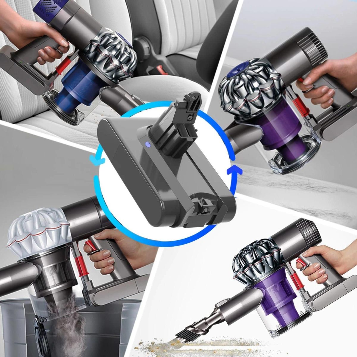 acheter batterie dyson v6 trigger 21.6v 2100mah 46kwh