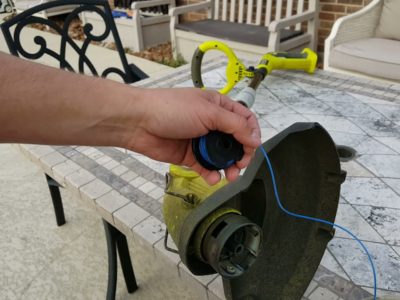 changer fil coupe bordure ryobi